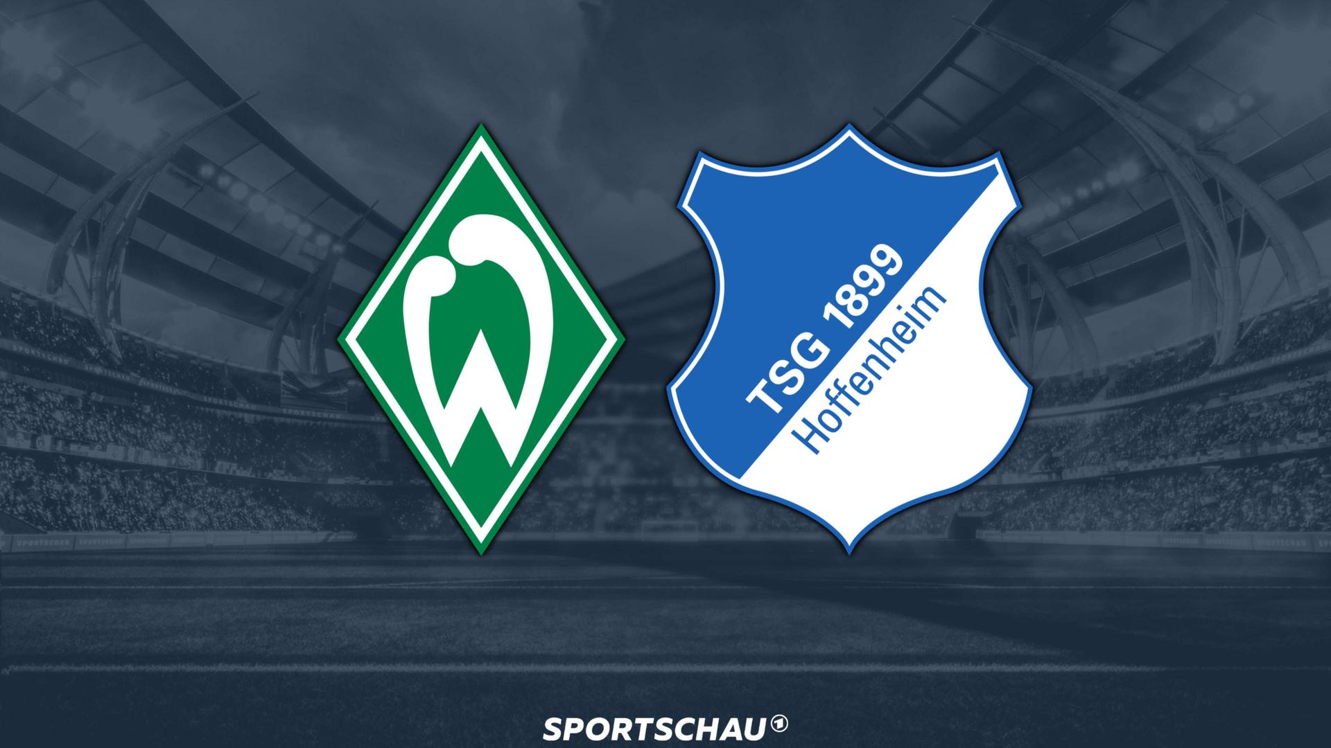 Logo Werder Bremen gegen 1899 Hoffenheim | ARD