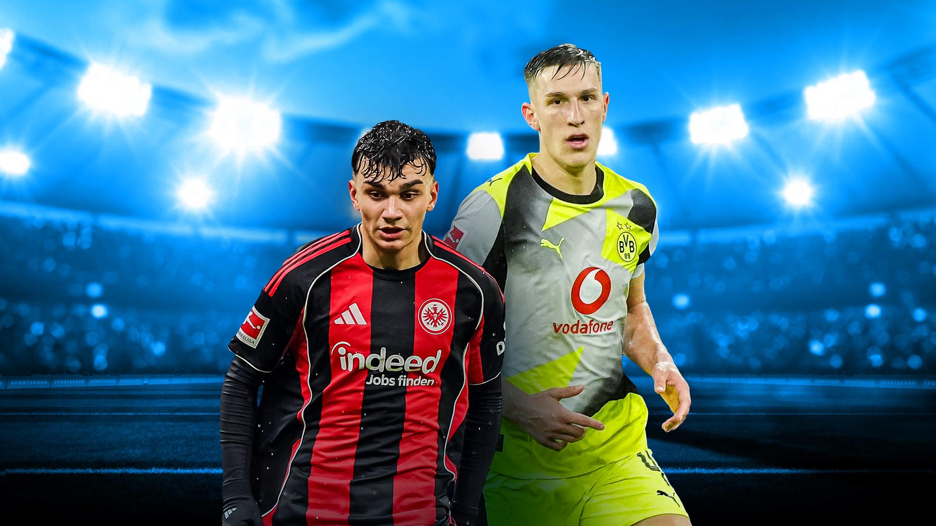 Can Uzun und Nico Schlotterbeck | IMAGO / Jan Huebner/ IMAGO / Schüler